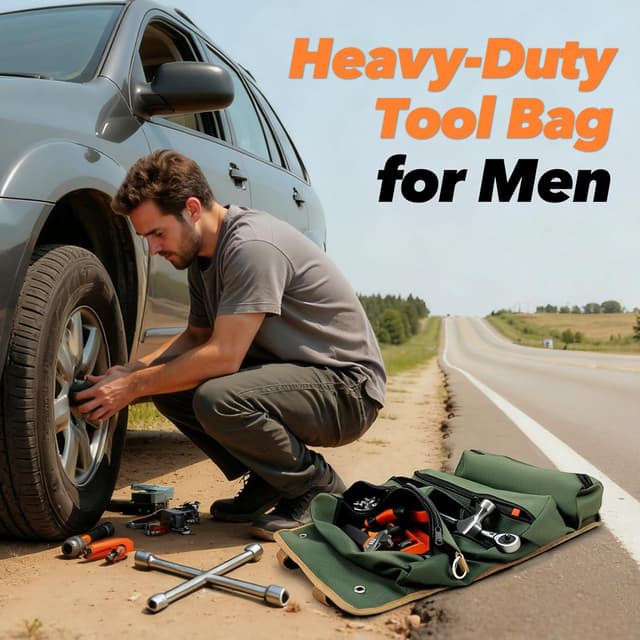 Thumbnail 6 de Hinshark Roll-Up Tool Bag 12 pockets