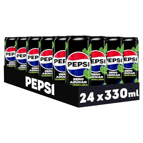 Detalle 1 de Pepsi zero Lima refresco cola 0 azúcar