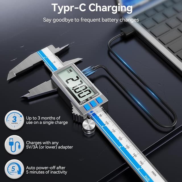 Thumbnail 1 de Preciva Pied à Coulisse Numérique 150mm 📐