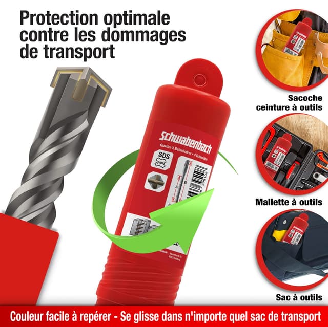 Thumbnail 6 de SCHWABENBACH foret béton SDS Plus 32 mm