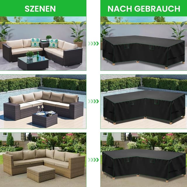 Thumbnail 6 de PATWING Lounge Abdeckung 255x255x100x80/65 cm