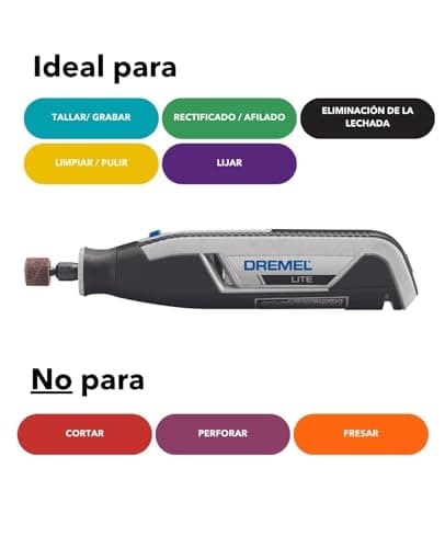 Detalle 2 de Dremel Lite 7760 Multiherramienta inalámbrica 3,6 V 🛠