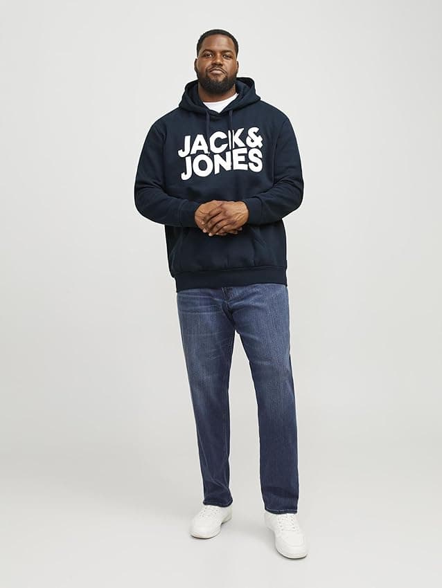 Detalle 2 de JACK & JONES JJECORP PS Sudadera con capucha XXL