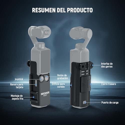 Thumbnail 4 de NEEWER AC017 Adaptador para Osmo Pocket 3, clamp y zapata