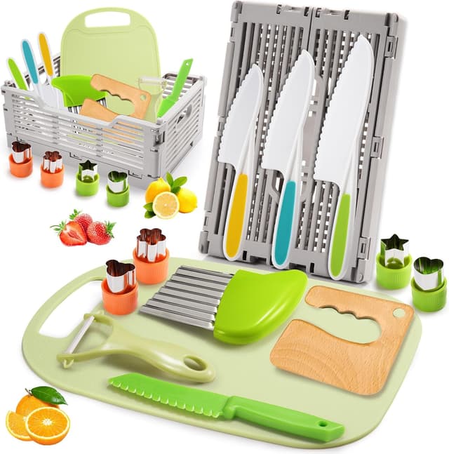 Detalle de JoltJive Kids Knife Set for Chopping