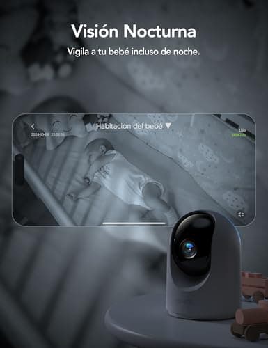 Detalle 2 de GNCC GNCC 2K Cámara de Vigilancia WiFi Interior (Pack 2) con IA, audio bidireccional y visión nocturna