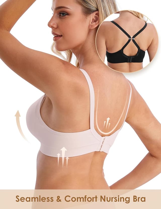 Detalle 1 de HOFISH nursing bra 3 pack, full bust