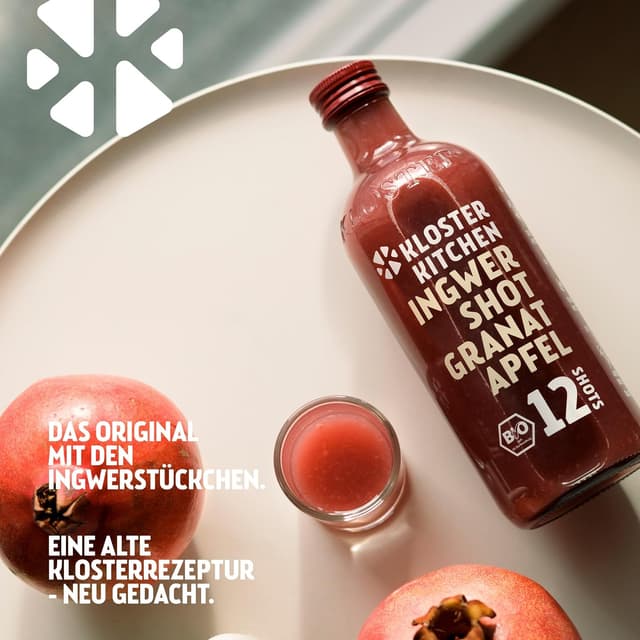 Thumbnail 4 de Kloster Kitchen Ingwer Shot Granatapfel 360 ml 🍹