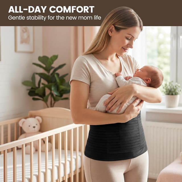 Thumbnail 6 de Trendyline Postpartum Belly Wrap for Women C-Section Recovery Compression Belt