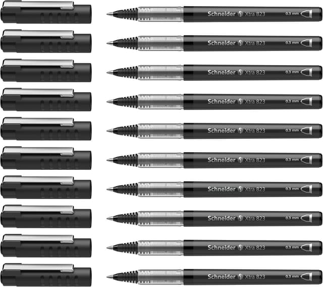 Detalle de Schneider P008231x10: 10 roller con punta conica da 0,3 mm (acciaio inox) Xtra Ink Controller