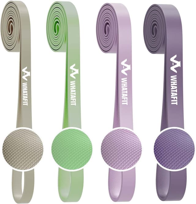 Thumbnail 6 de WHATAFIT Resistance Bands Pull-Up Assist Set with Handles & Door Anchor