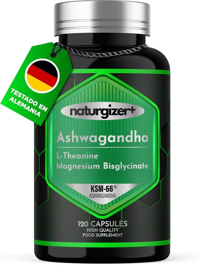 Imagen de Naturgizer+ Ashwagandha KSM-66 120 cápsulas en OfertitasTOP