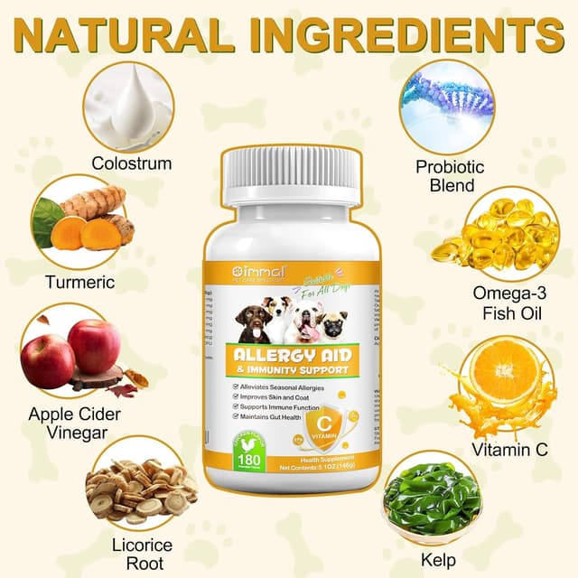 Thumbnail 3 de Pastillas para alergias para perros 180 piezas