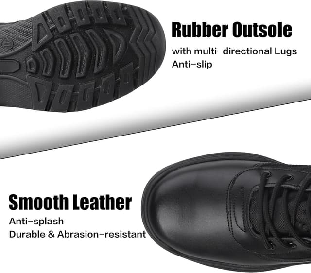 Detalle 2 de QUNLON Springerstiefel Militärstiefel