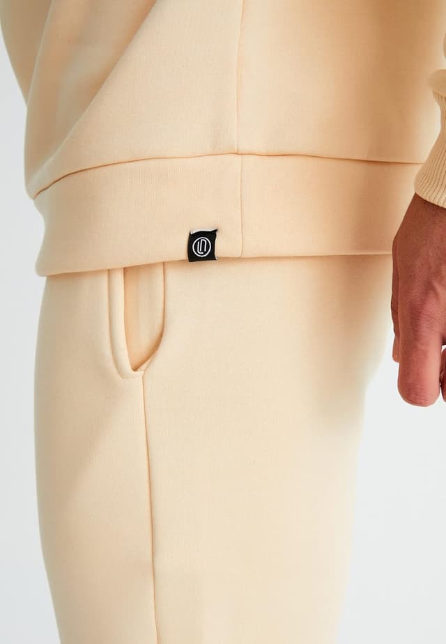 Detalle de Leif Nelson Jogging surdimensionné en coton noir pour homme (tailles S à XXL)