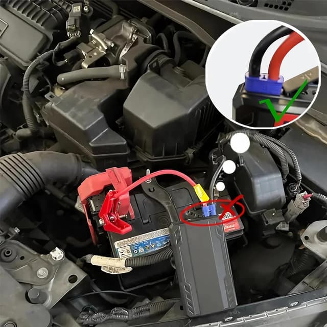 Thumbnail 3 de 20000mAh Car Jump Starter with 150PSI Air Compressor