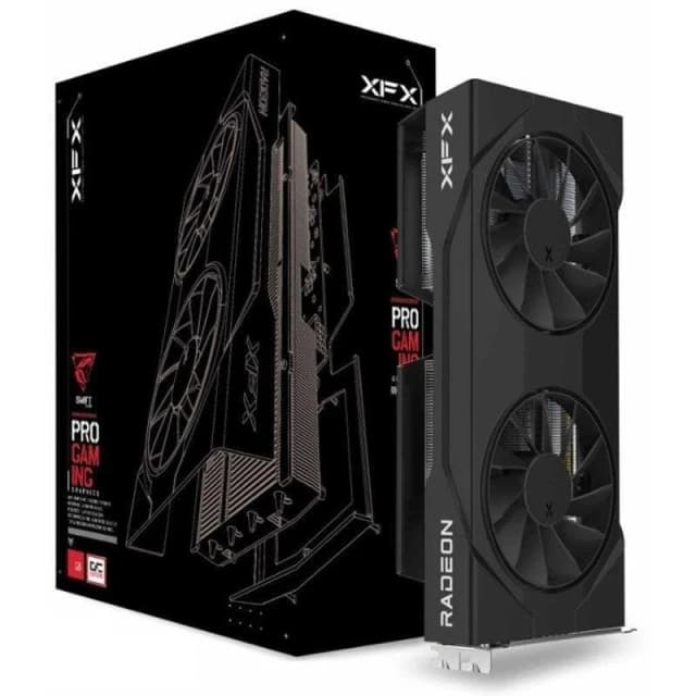 Detalle de XFX SWIFT Radeon RX 9060 XT OC 8GB GDDR6