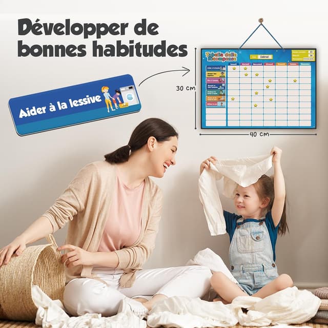 Detalle 2 de Smart Panda Tableau de Récompenses 300 étoiles