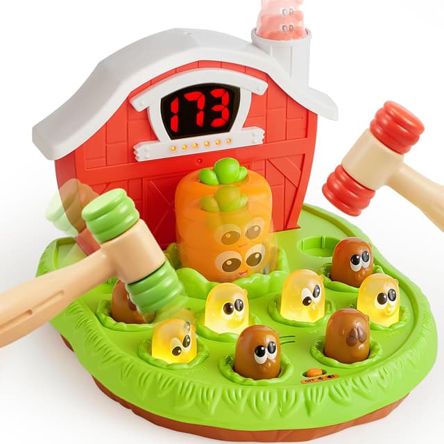 Detalle de lalalark JOVA Game for Toddlers (Ages 2–5) with Light & Sound, 4 Modes, 40 Levels