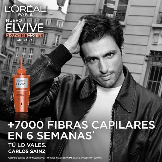 Detalle 2 de L'Oréal Paris Elvive Growth Booster Serum Anticaída 102 ml