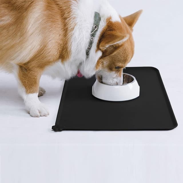 Thumbnail 6 de AUDWUD Silicone Waterproof Pet Feeding Mat (53 x 38 cm) for Dogs and Cats