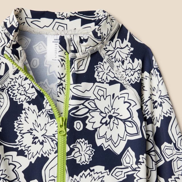 Detalle de Amazon Essentials Unisex Baby Long-Sleeve One-Piece Rashguard