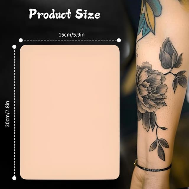 Thumbnail 2 de Kunsthaut Tattoo 3mm 16 Stück 20x15 cm