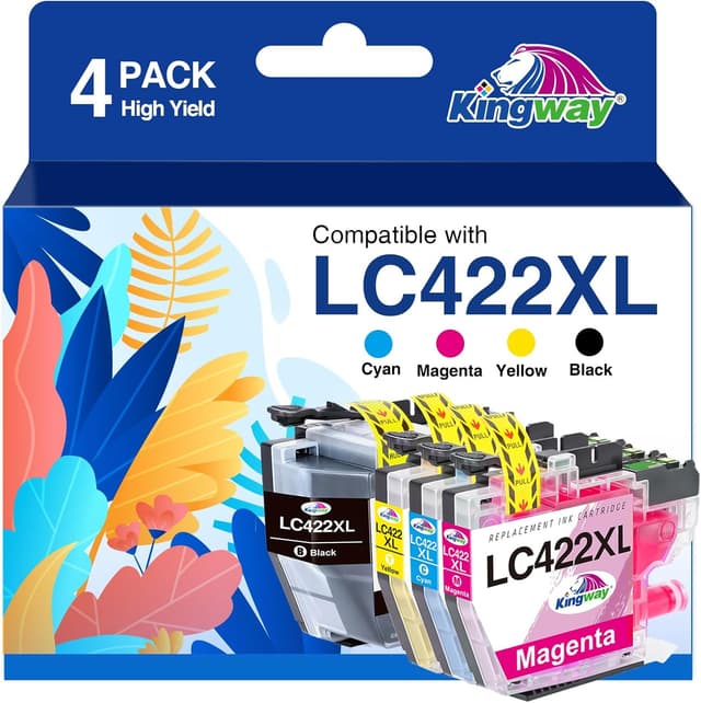 Detalle de KINGWAY LC422XL Cartucce compatibili 4 pezzi đź–¨