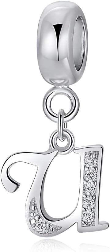 Detalle de U-Initialen Charms 925 Sterling Silber