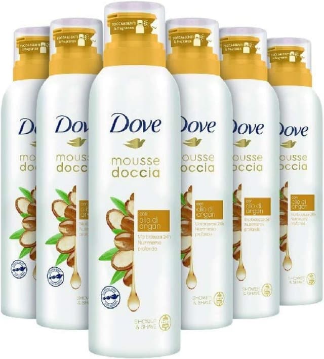 Thumbnail 6 de Dove Mousse Doccia Olio di Cocco 6×200 ml