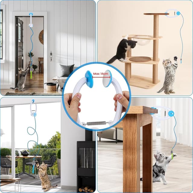 Detalle 1 de PETTOM Cat Toys, interactive cat enrichment