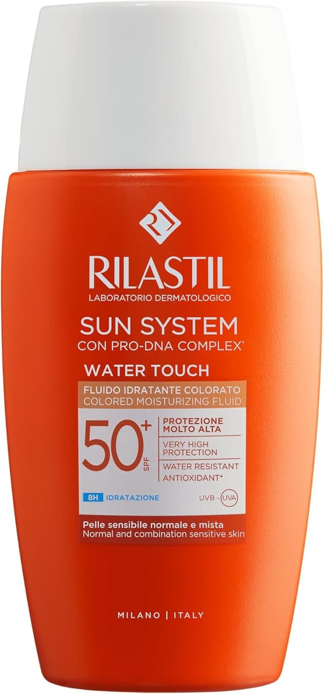 Detalle de Rilastil Sun System Water Touch Fluido Comfort Color SPF 50+ 50 ml