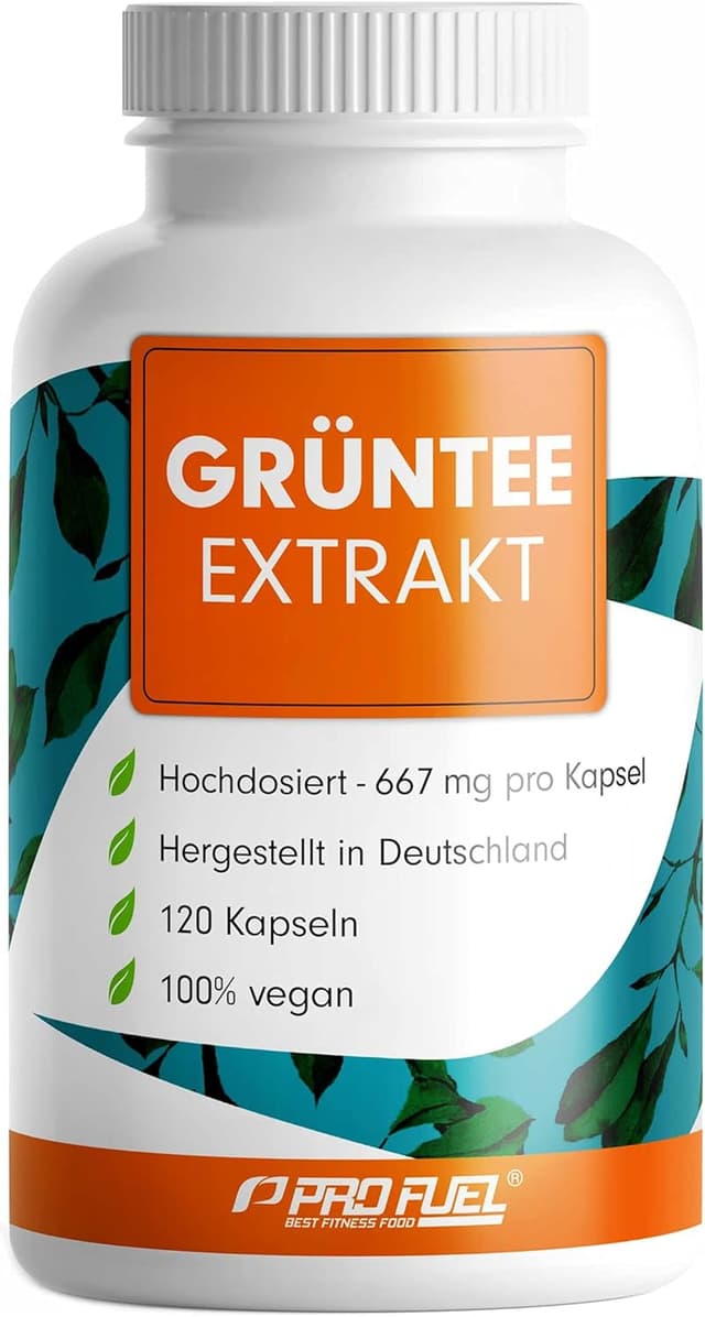 Detalle de Grüntee Extrakt 120 Kapseln 💊