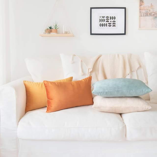 Thumbnail 2 de MONDAY MOOSE 12x20 Velvet Throw Pillow Covers ๐