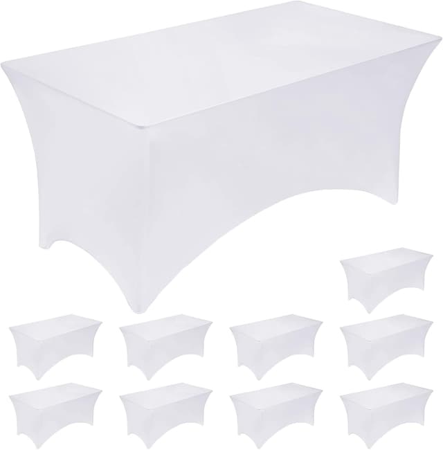 Imagen de Fixwal 10 Pack 6FT Spandex Table Cover en OfertitasTOP