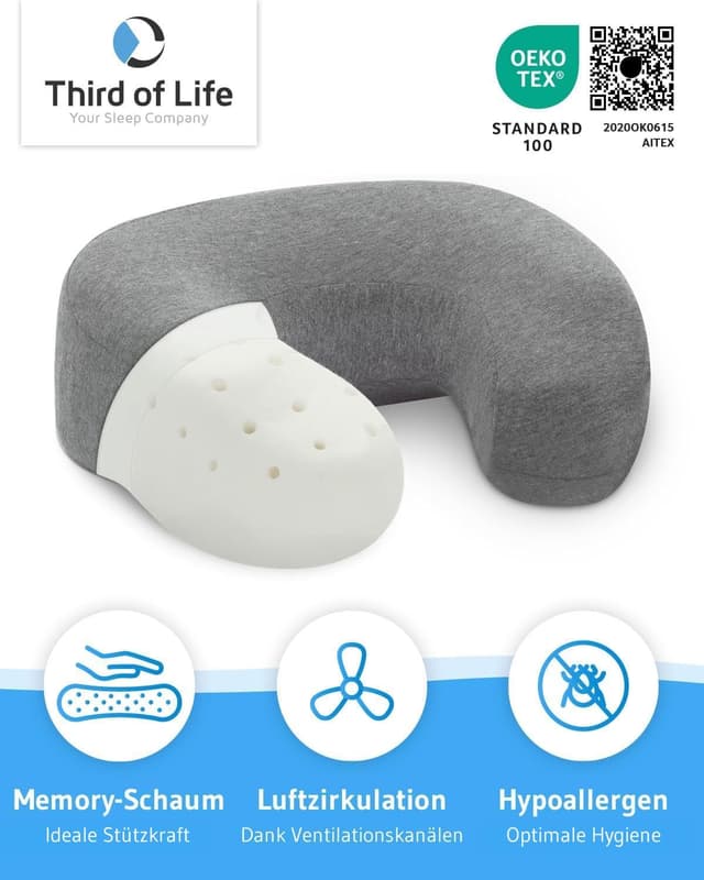 Detalle 2 de Third of Life RONDAR Nackenkissen