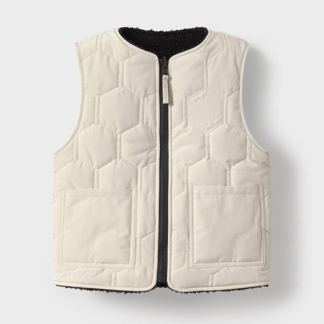 Thumbnail 5 de Siroko Chaleco reversible niño sherpa acolchado