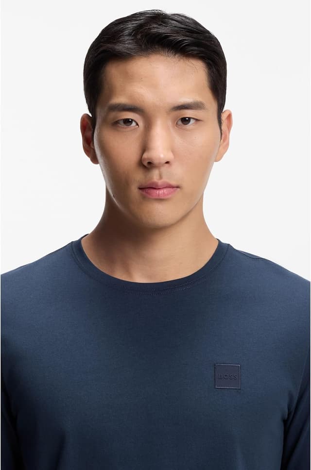 Detalle de BOSS Tacks 10242631 02 T‑Shirt 100% Cotton