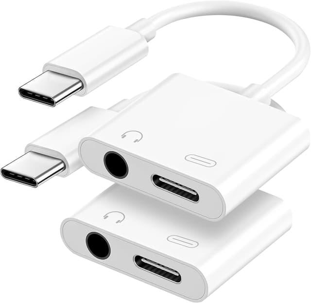 Imagen de USB C 3.5mm Adapter 2-Pack en OfertitasTOP