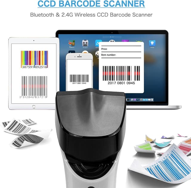 Thumbnail 2 de NETUM DS5000 Scanner 1D sans fil Bluetooth