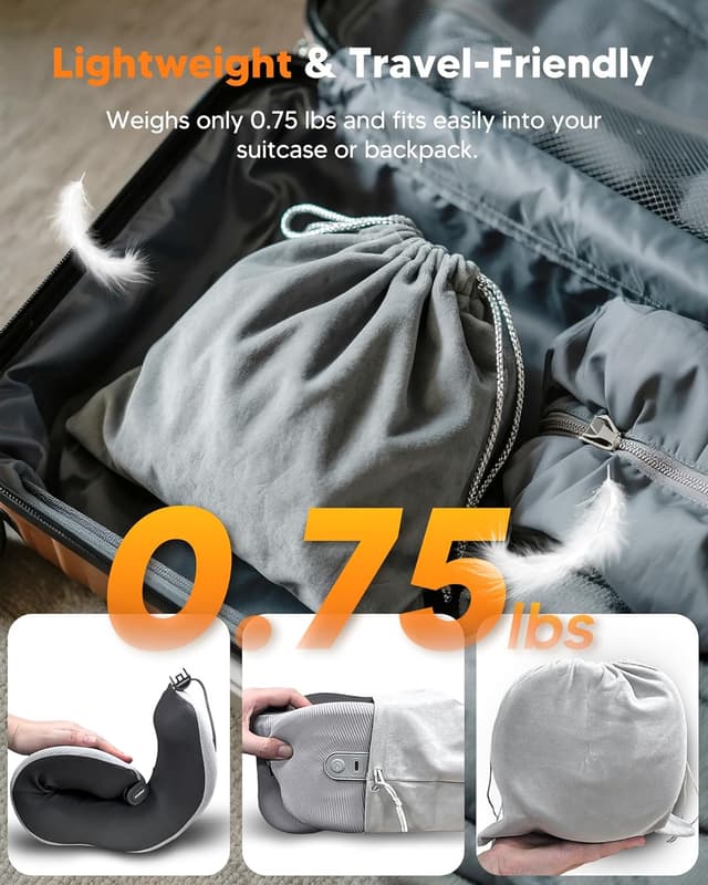 Thumbnail 6 de arboleaf Heated Neck Pillow 2000mAh 🔥📘