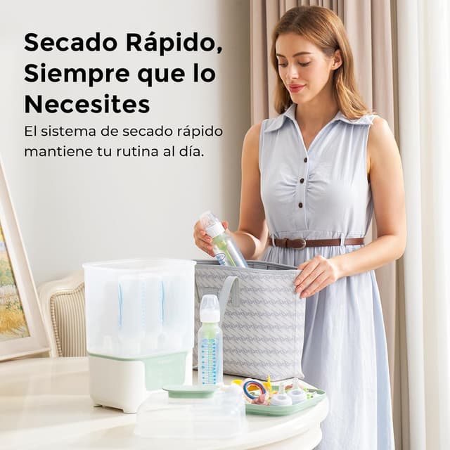 Thumbnail 4 de Momcozy Esterilizador y Secador 6 biberones 📷