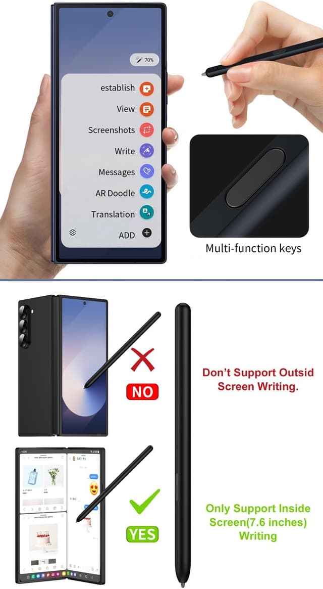 Detalle 1 de S Pen Fold Edition per Galaxy Z Fold 6