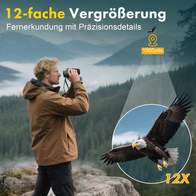 Thumbnail 5 de Aurosports 12x32 Fernglas Erwachsene