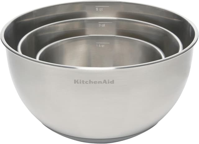 Thumbnail 6 de KitchenAid Stainless Steel Mixing Bowls (Set of 3)