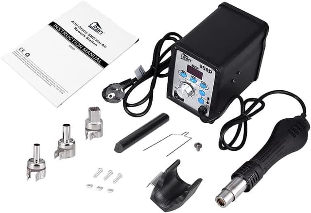 Detalle 2 de Uten 959D Stazione aria calda 24-120 L/min