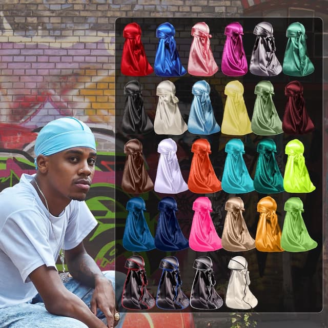 Thumbnail 4 de ForceWave Silky Durag Pack 43-inch Tail