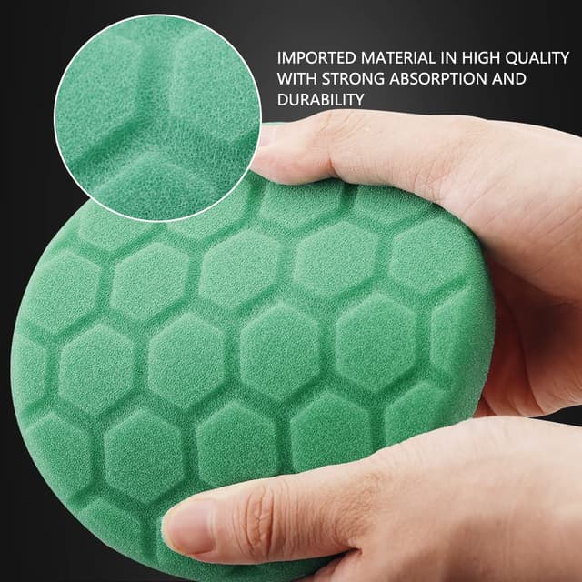 Thumbnail 4 de SPTA 6 inch Hex Logic Polishing Pads 5pcs 🧽