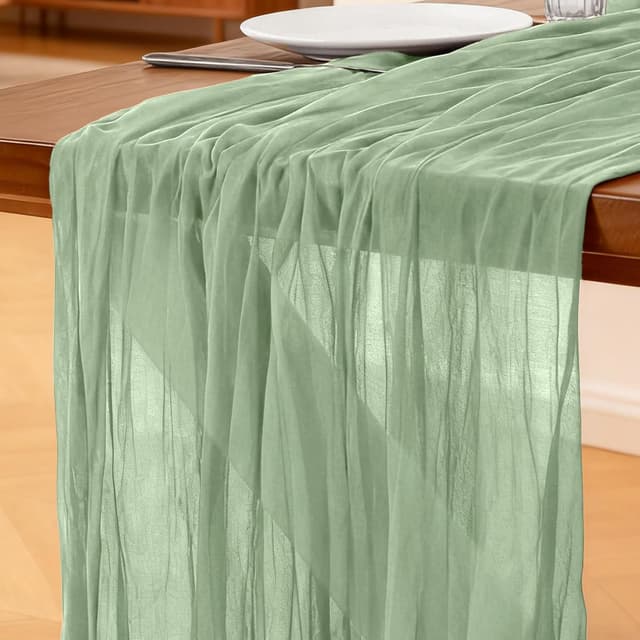 Foatcox Chemin de table gaze 300 x 90 cm