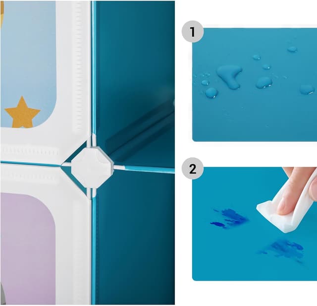 Thumbnail 6 de SONGMICS Scaffale 15 cubi per bambini